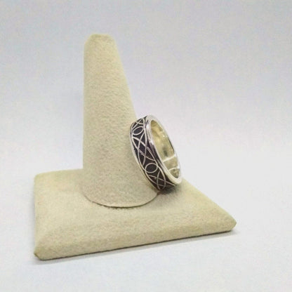 Sterling Silver ring Silver Celtic Ring Celtic Knot Ring - Inlumined Arts LLC