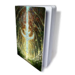 Magical Sword in Forest, felt cover Dream Journal Sketch Book