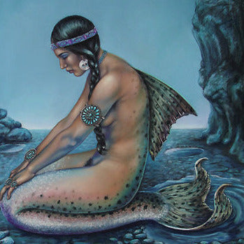 Turquoise, 7th in the Vinatge Mermaids Series Small Print