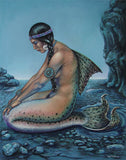 Turquoise, 7th in the Vinatge Mermaids Series Small Print