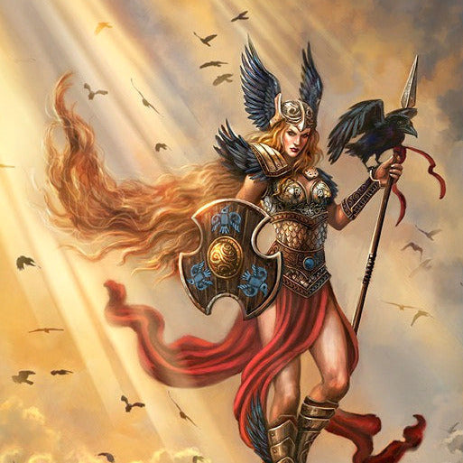 Valkyrie Fantasy Art  Canvas Print